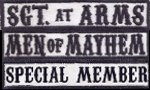Sgt. at Arms, MoM, SPM, SoA DE Sgt. at Arms, MoM, SPM, SoA DE